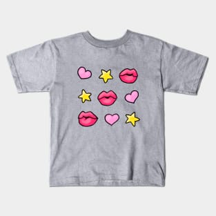 Cute Lips Kids T-Shirt